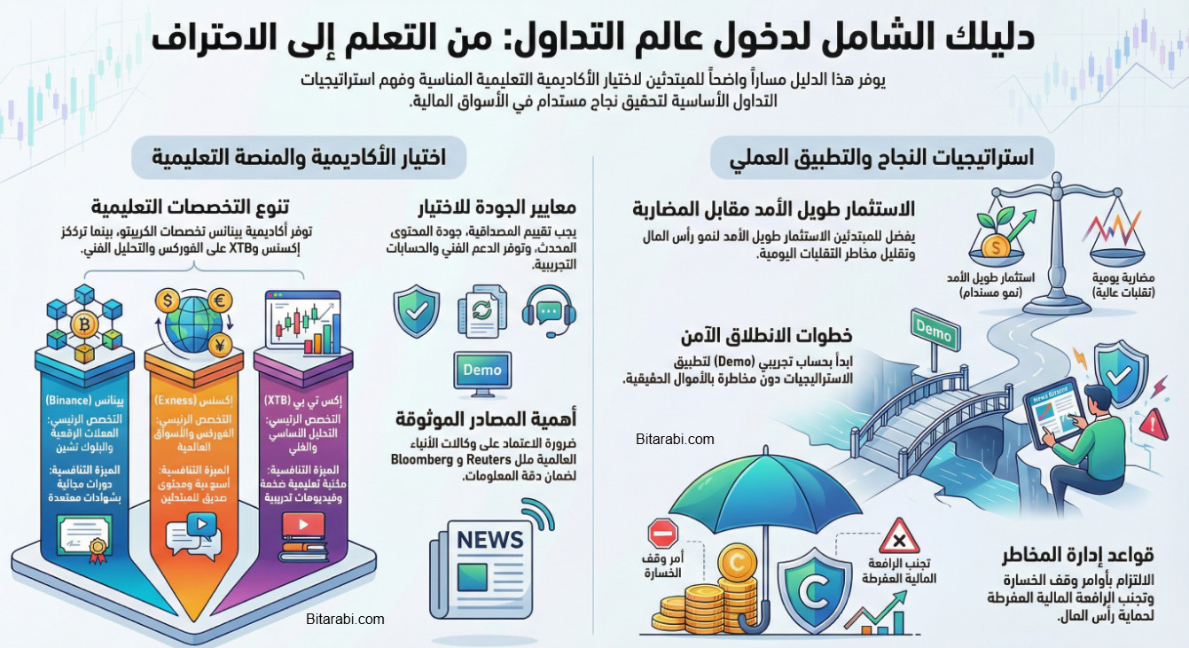 أكاديميات التداول عبر الانترنت