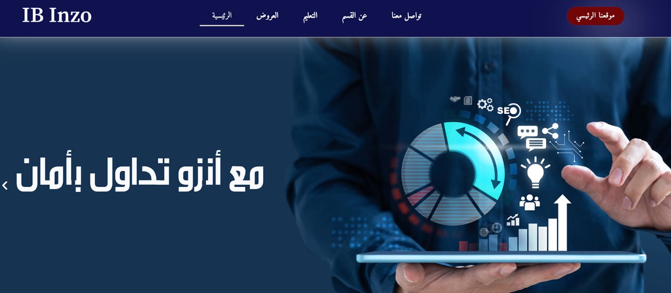 تداول آمن مع شركة انزو