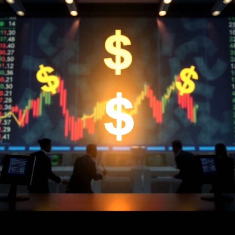 شاشة تداول أسهم 