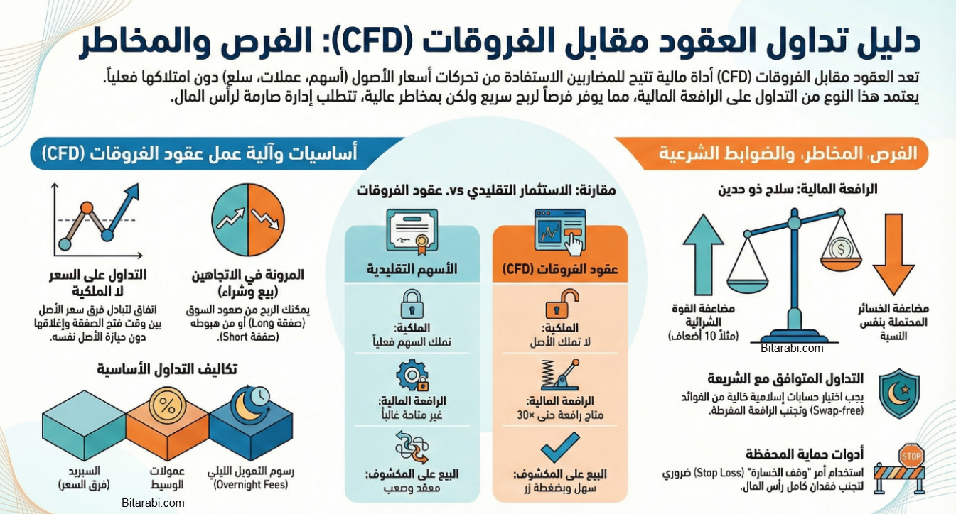 عقود الفروقات CFD