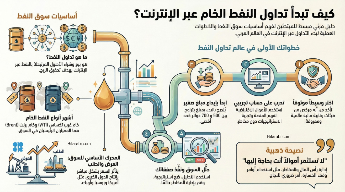 منصات تداول النفط