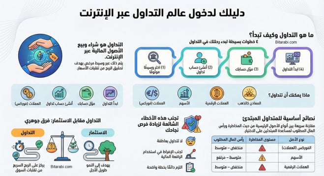 التداول عبر الانترنت