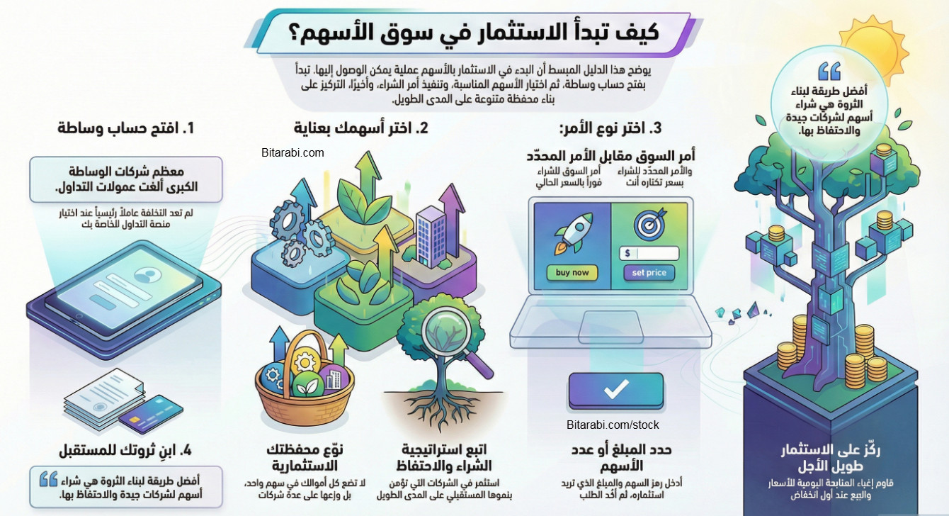 مصطلحات الأسهم شراء