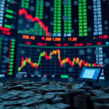 شارت يوضح المضاربة باستخدام الخيارات