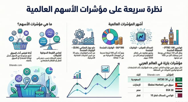 مؤشرات الأسهم العالمية
