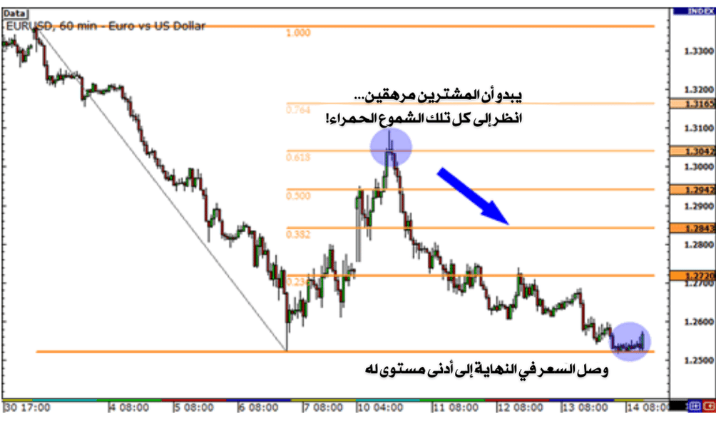 كيفية استخدام تصحيح فيبوناتشي مع مستويات الدعم والمقاومة