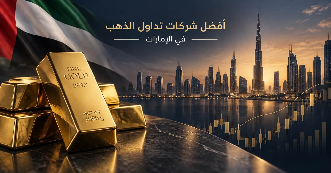 أفضل شركات تداول الذهب في الإمارات 2026