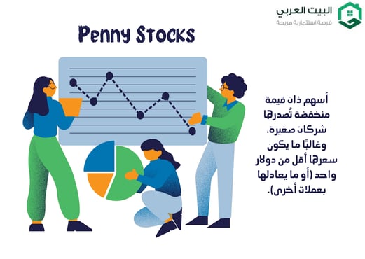 ماهي اسهم البنسات penny tocks