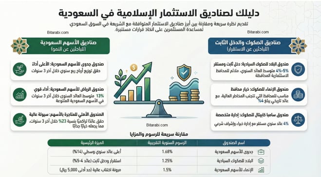 صناديق الاستثمار في السعودية