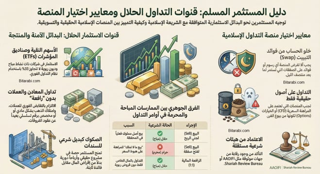 هل التداول حلال أم حرام