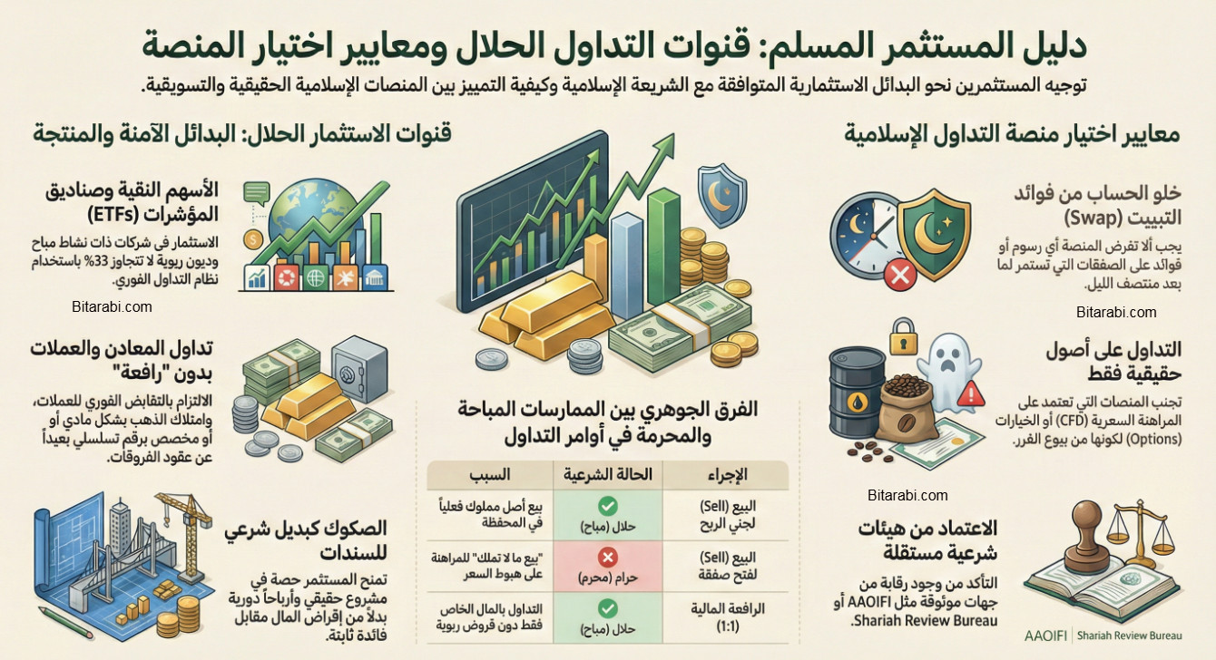 هل التداول حرام أم حلال؟ الحكم الشرعي للتداول في الإسلام