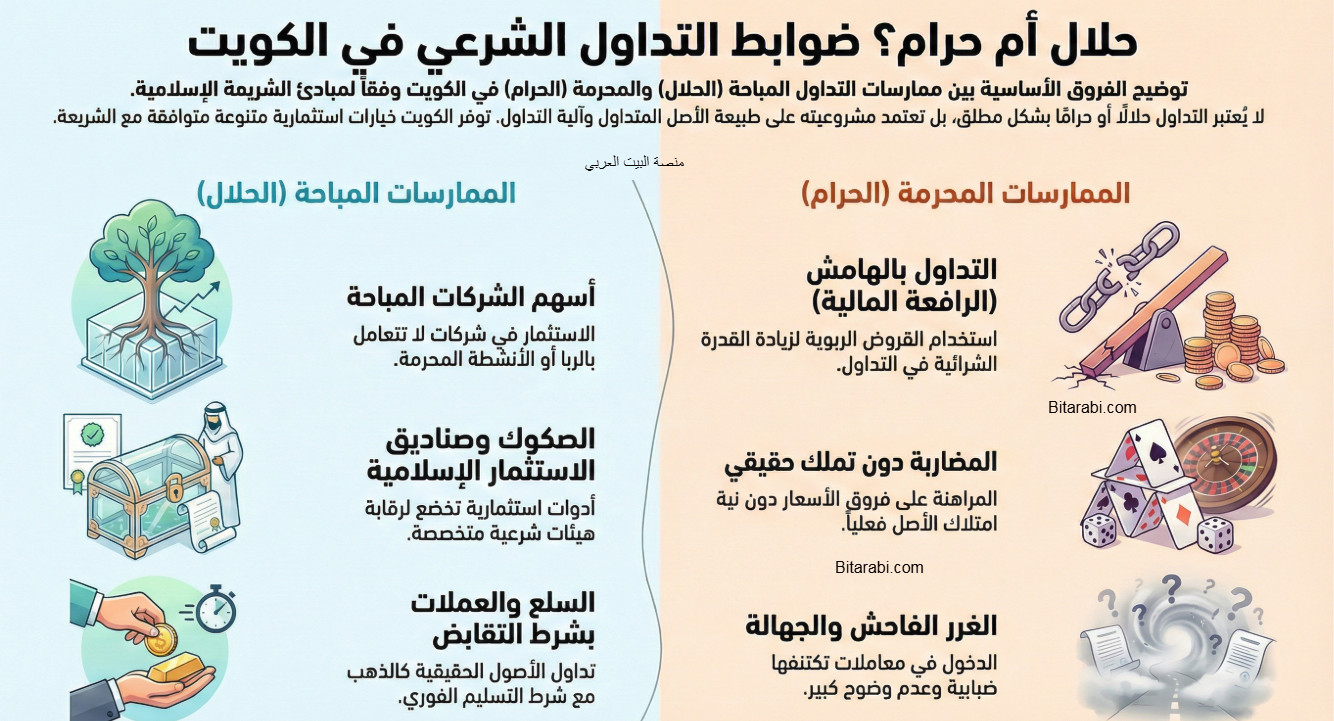 شركات التداول في بورصة الكويت