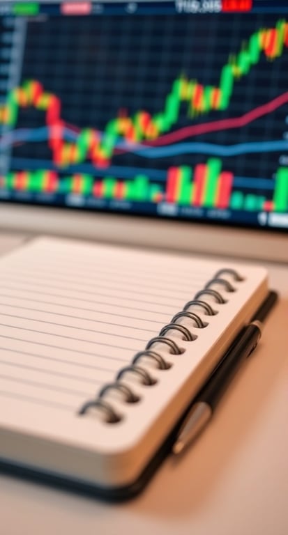 مفكرة التداول مع تشارت