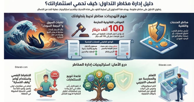 ادارة المخاطر والمخاطرة في التداول